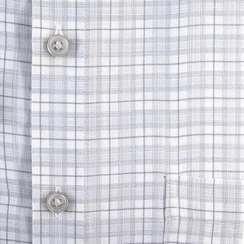 Image of 7-DAYS Men's Premium Checks Formal Shirt - Cotton Rich, Regular Fit, Full Sleeve, with Pocket, Wrinkle Resistant - Stylish Office & Everyday Wear.