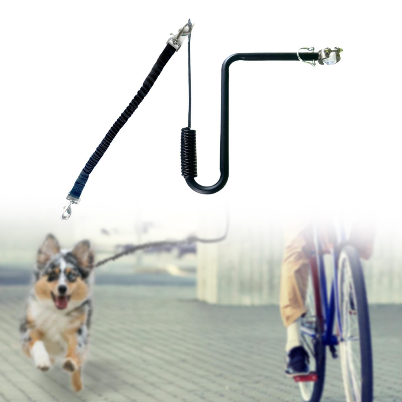 Accesorio para Sujetar La Correa de La Bicicleta Al Perro, Ideal para Paseos en Bicicleta por Correa Retráctil para Perros, Correa para Pas