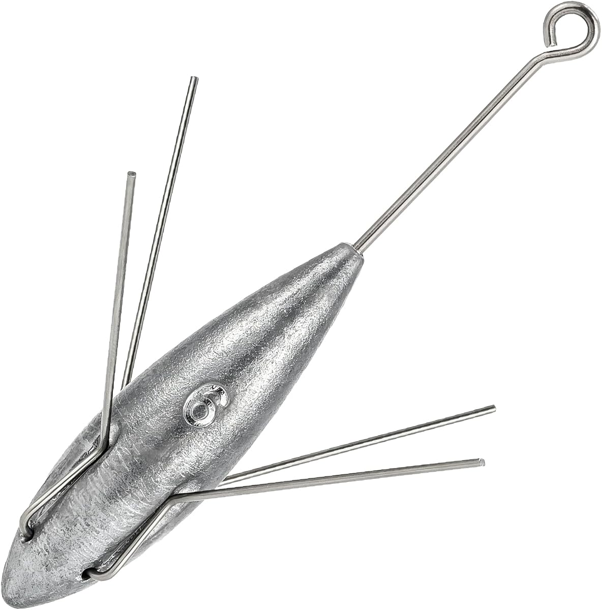 Dr.Fish Sputnik Sinker Spider Lead Weights Saltwater Surf Fishing | 2 oz-10 oz Sputnik Sinker for Surf Fishing Saltwater Inshore Beach Casting Sinker Weights