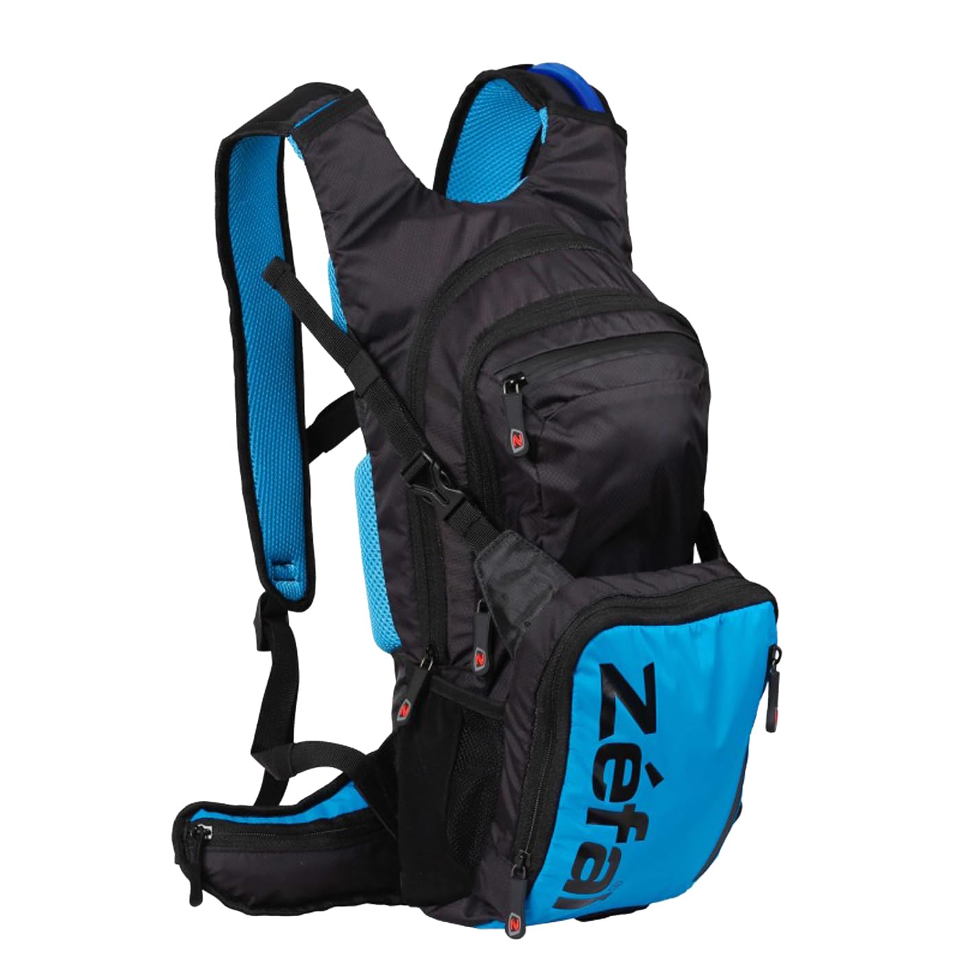 Zéfal Z Hydro Enduro - Sac à Dos Hydratation Vélo 8 litres et Poche à Eau 3 Litres - Sac d’Hydratation Randonnée, VTT ou Running