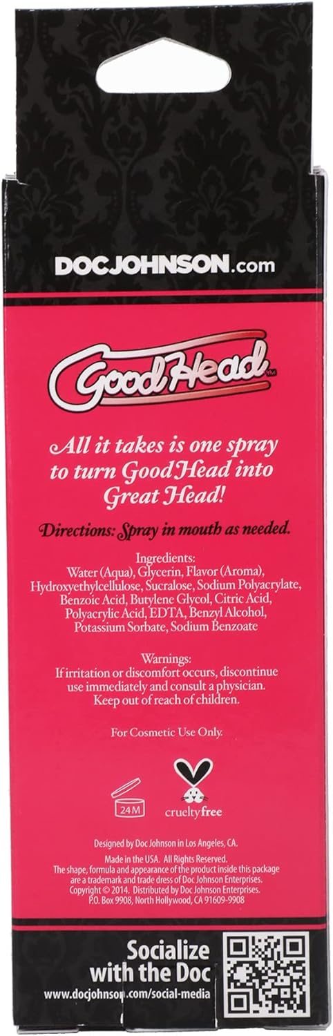 GoodHead Wet Head Dry Mouth Spray product details