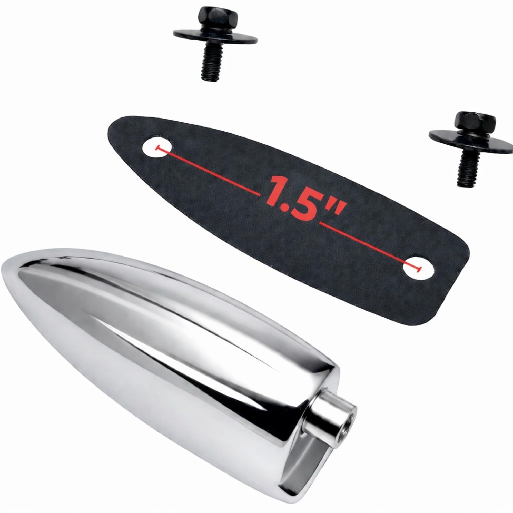 SIngle End Tom Lot de 10 percussions pour tambour Chromé
