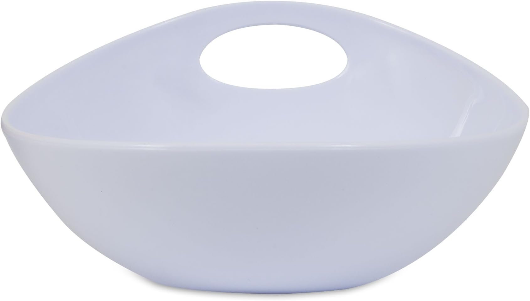 Wetnoz 23563 3-Cup Studio Scoop Dog Dish, Medium, Snow
