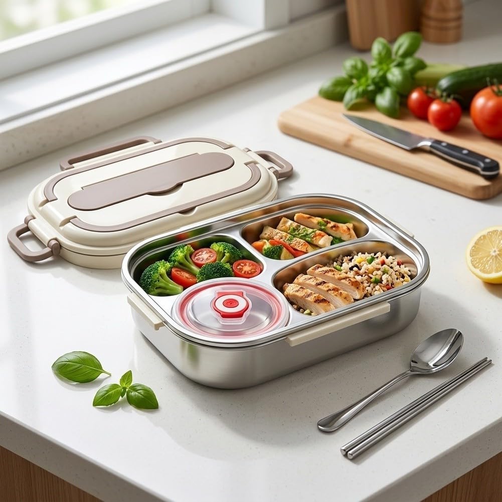 Recipiente Comida Hermético Microondas Oficina Escuela