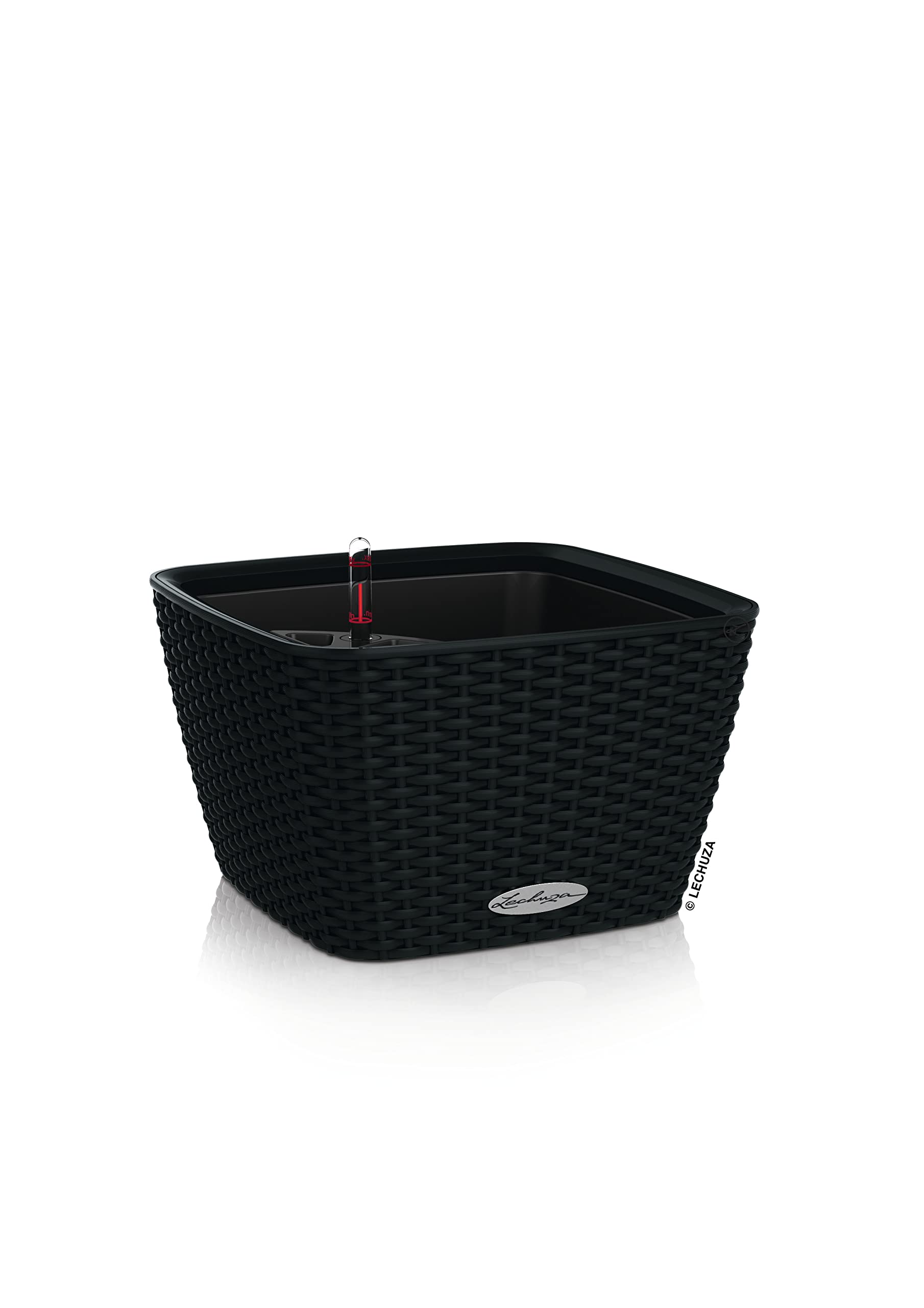 LECHUZA BACINO Cottage graphite black 15468 — image 1