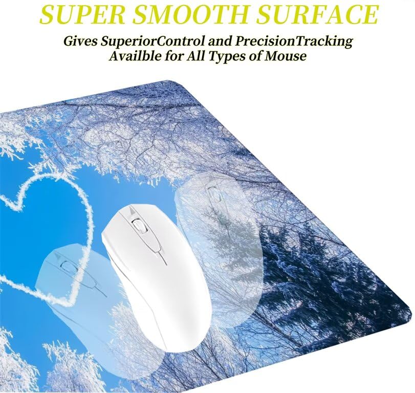 Tapis de souris gamer imperméable et lavable avec base caoutchouc - 4