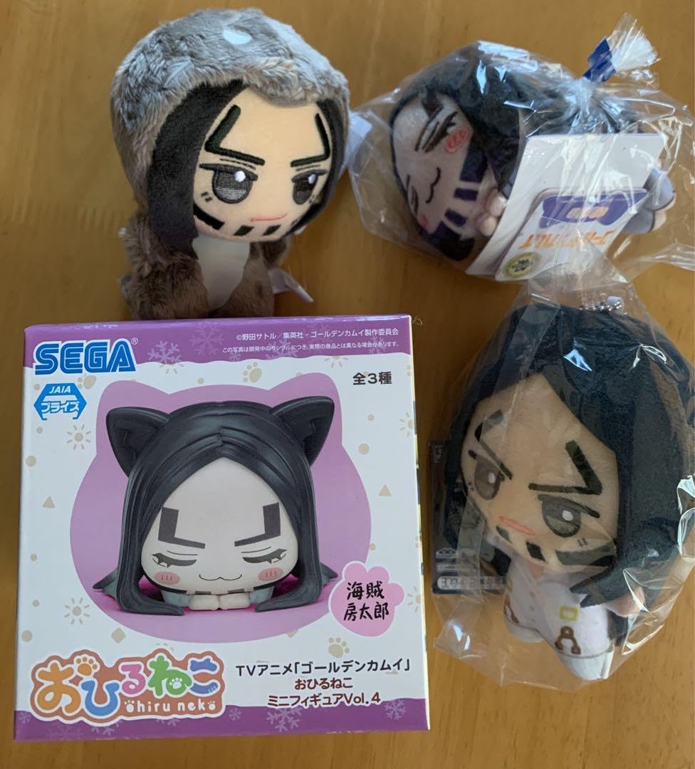 Amazon.co.jp: ゴールデンカムイ 海賊房太郎 おひるねこフィギュア