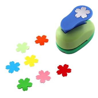 CADY Crafts Punch 1-Inch Paper Punches EVA Handmade Punches Flower