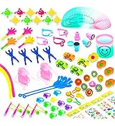 72 Pcs. Pinata Toys Filler, Prize Box Toys for Kids, Small Toys for Prizes and Party Favors for B...
