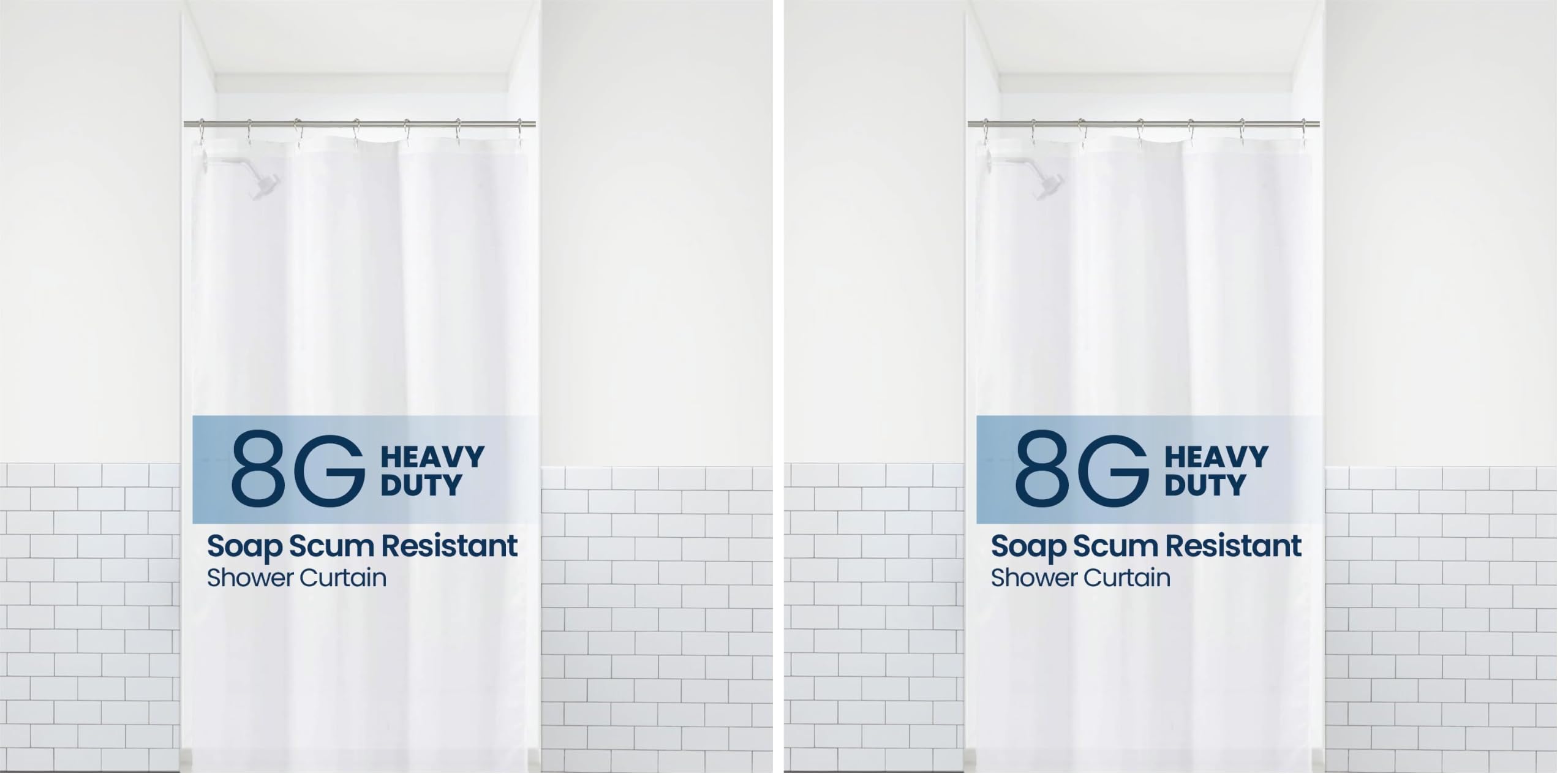LiBa Waterproof Shower Curtain - 72x72, FREE SHIPPING -12 LiBa Waterproof Shower Curtain - 72x72, FREE SHIPPING -12