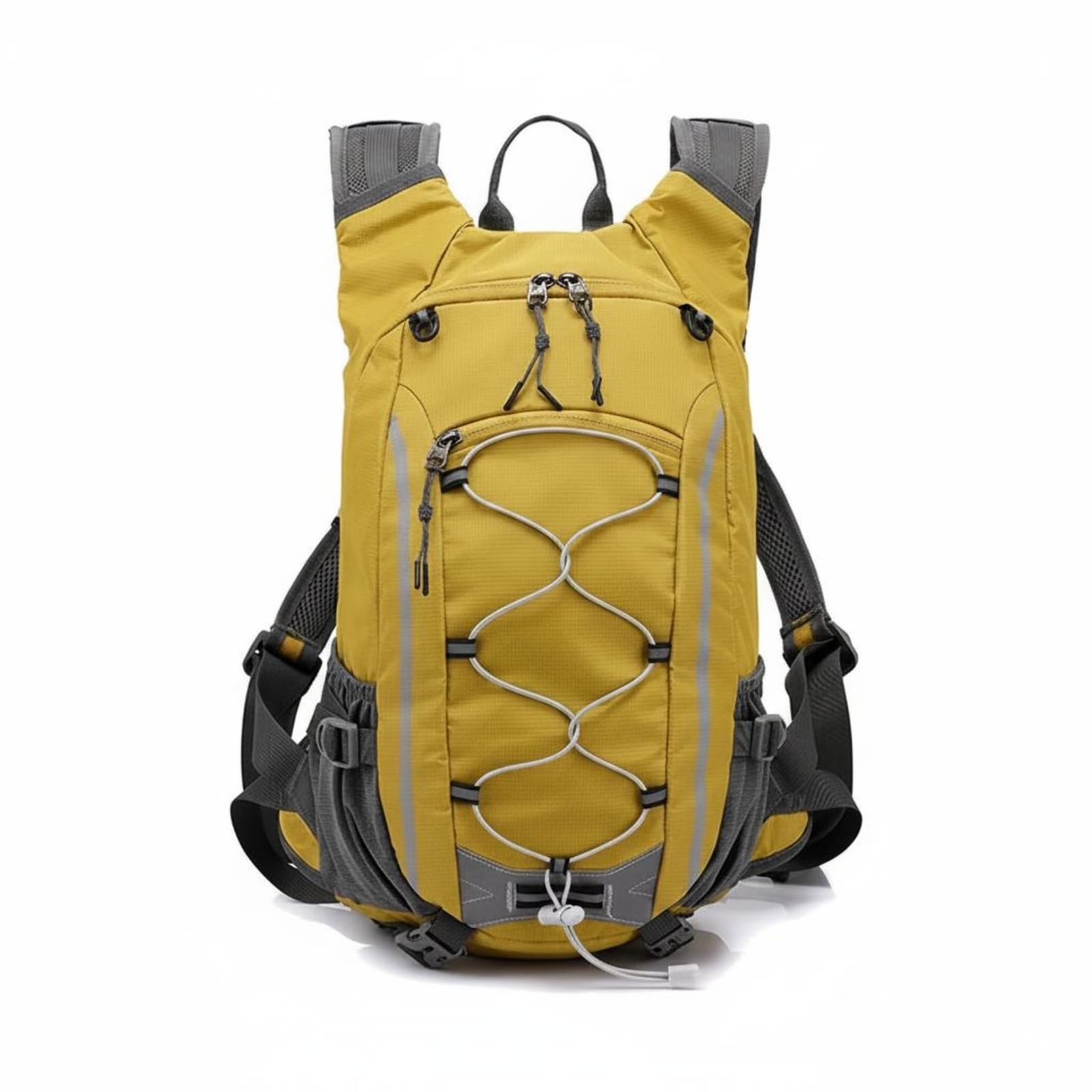 HEAVENGLOW Running Vest Backpack Lightweight Hiking Backpack Breathable Running Hydration Vest for Cycling, Yellow-picture-40