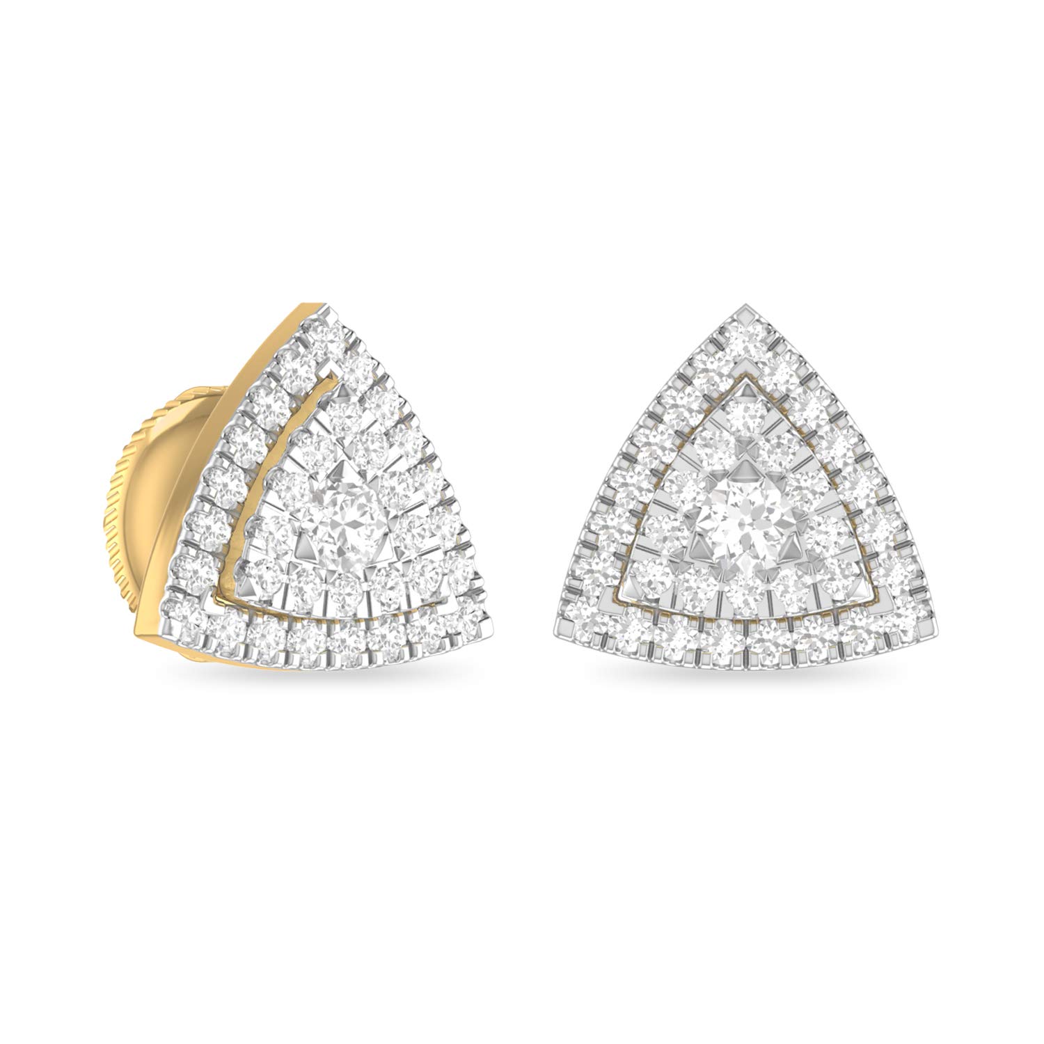 PC Jeweller 18k (750) Yellow Gold and Diamond Stud Earrings for Women (B07WYH7S5Y) Amazon Price History, Amazon Price Tracker