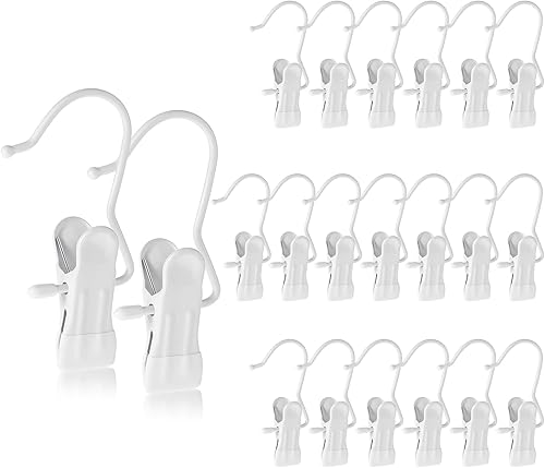 Percha para botas para armario ganchos de lavandería con clips soporte para botas clips para colgar ganchos multifuncionales portátiles para ahorrar