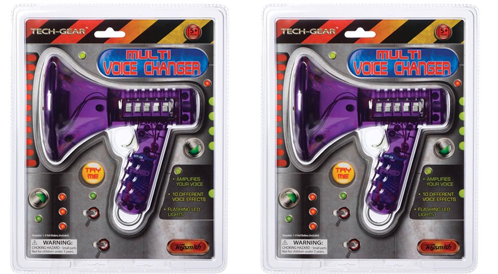 toysmith tech gear multi voice changer