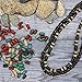Fun-Weevz 350 African Beads for Jewelry Making, Buri and Betel Nut Bead Strands with 2 Necklaces, Crafts Supplies for Native American, African, Tribal, Indian Bracelets
