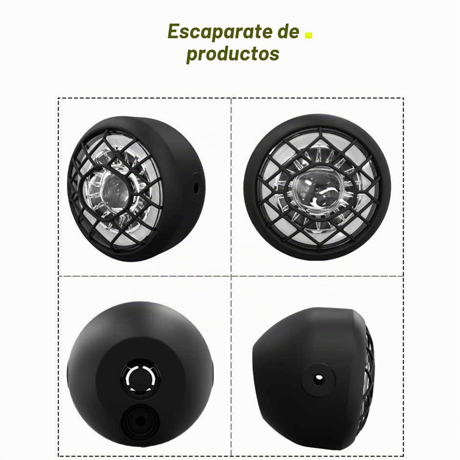 E-Bike - Faro delantero LED, 24/36/48 V, impermeable, conector macho 3 pines, luz superbrillante y de seguridad ultrabrillante, montaje en horquilla