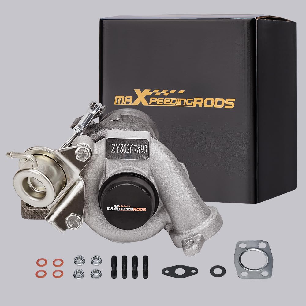 maXpeedingrods TD025 Turbo Turbocompressore per 207 307 308 Expert Partner 1.6 HDi 1.6L DV6 B / DV6 ATED4 49173-07508 4917307508 | 1.6 HDi 1.6L DV6 B / DV6 ATED4 49173-07508 4917307508