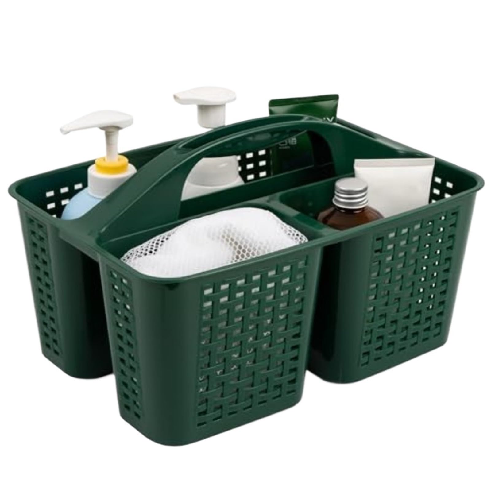 WSQHAO 2Pcs Portable Shower Caddy, Organizer With Handle, Plastic Basket for Shower(Color7)