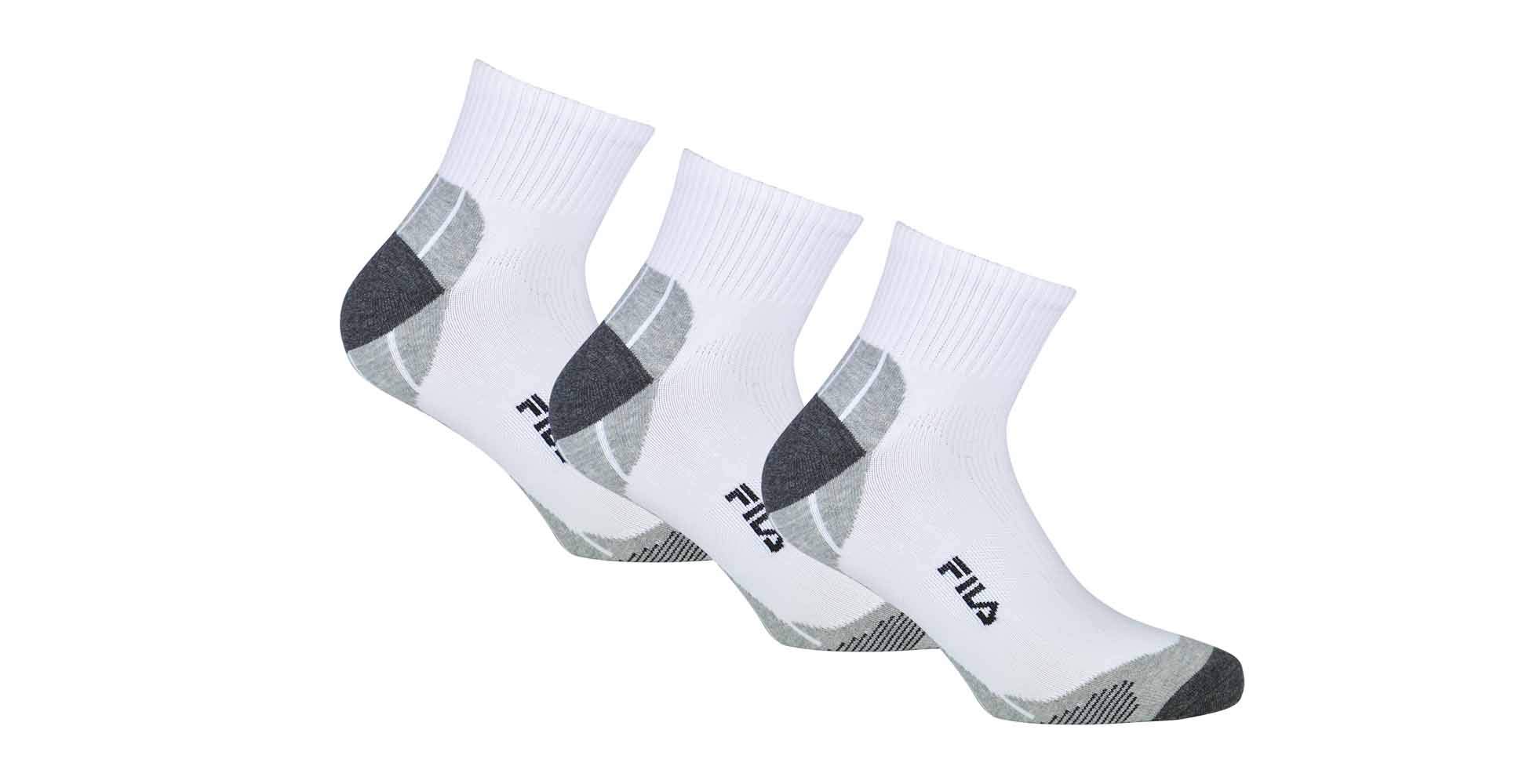Fila F1615, Unisex Adult Socks, White, 39/42