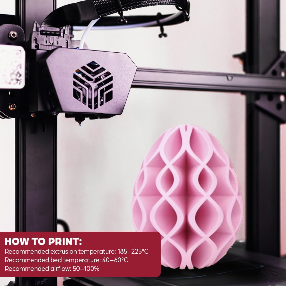 ROSA3D PLA Pastel Filamento 1,75 mm para impresora 3D, Pesca Bobina 1kg