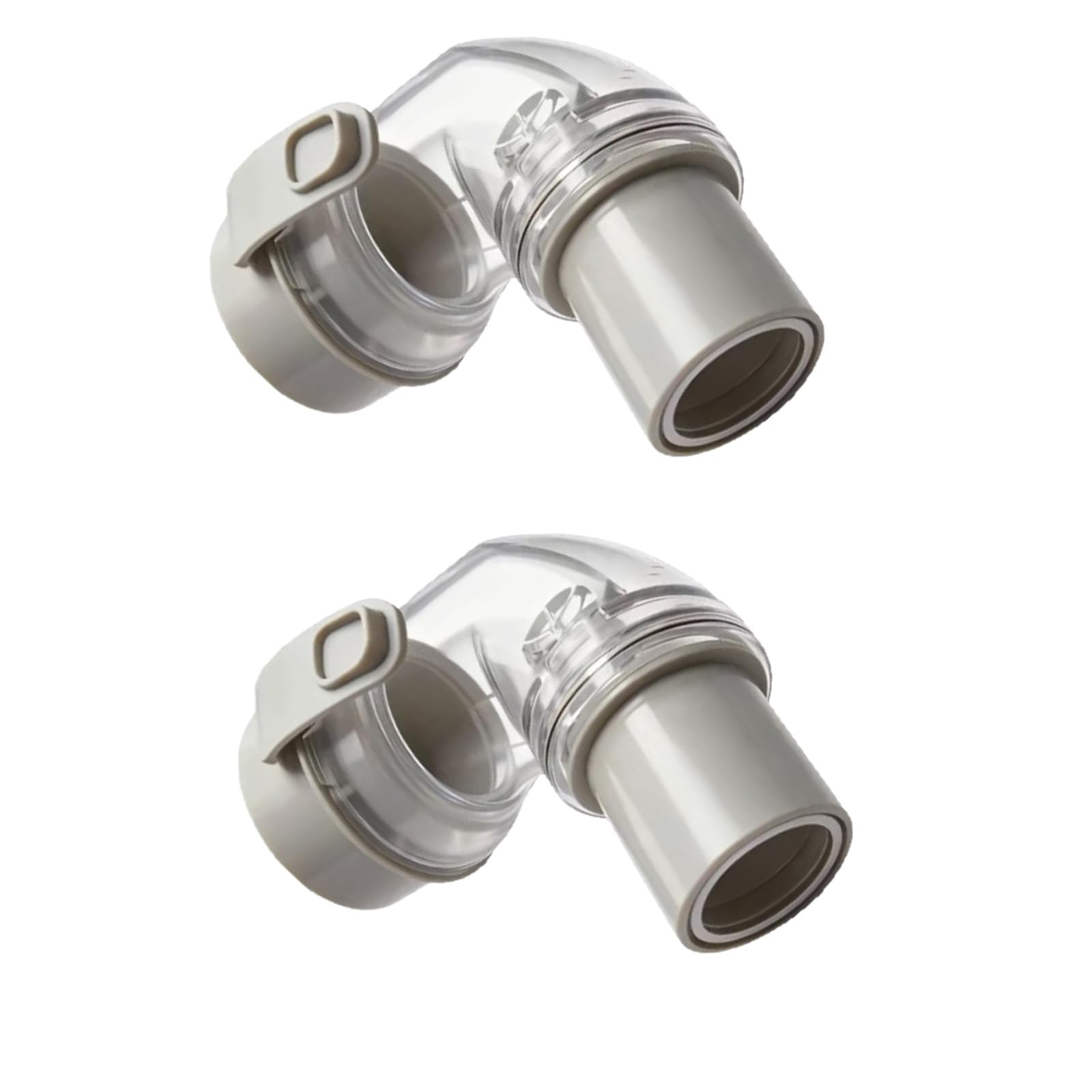 Ventilatore Clip-on Connettore ABS Tubo di Respirazione Adattatore Macchina del Respiro Accessori per Connessione Sicura Adattatore Gomito