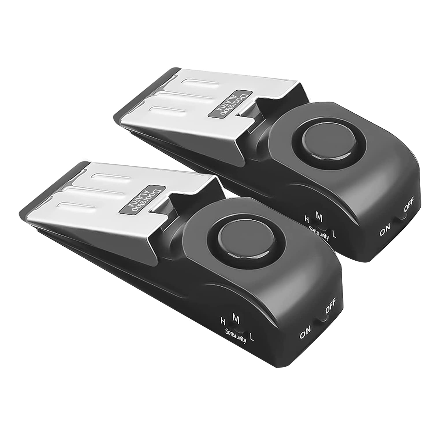 Aisuoka 2 Pack Door Stop Alarm Door Alarm With 120Db Security Siren Alarm For Home Security Door Alarms