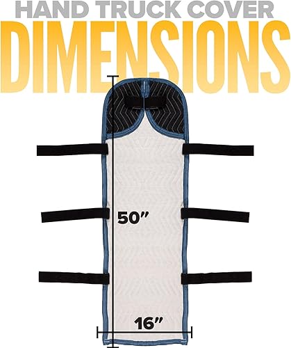 Miniatura 5 de US Cargo Control Funda acolchada para camión de mano, funda redondeada para electrodomésticos, suministros esenciales de mudanza, almohadilla de