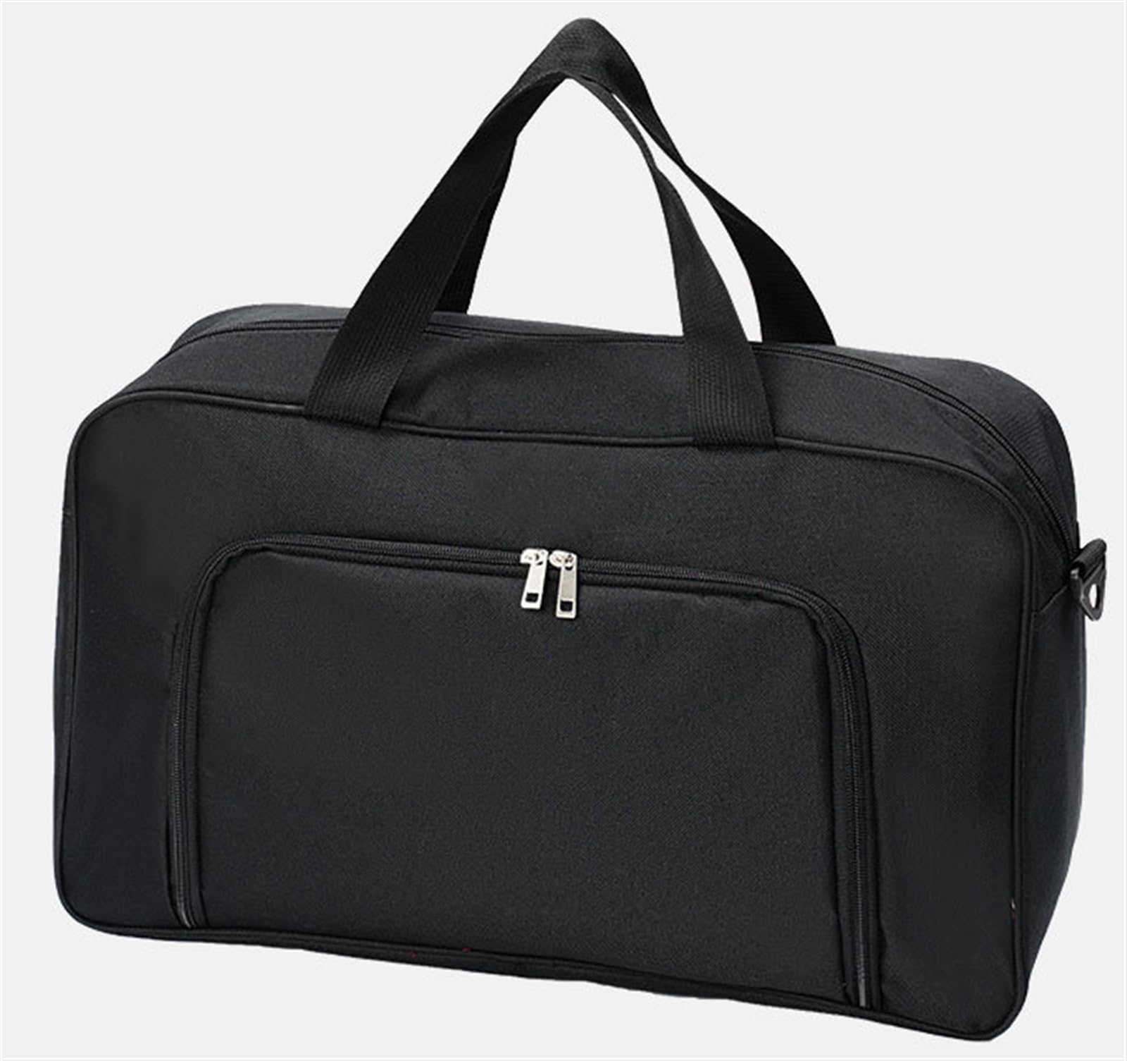 Torby Podróżne 18-calowa Torba Podróżna Z Tkaniny Oxford Weekendowa Torba Na Siłownię Dla Mężczyzn Torba Do Noszenia Torba Składowanie Podróży(Black)