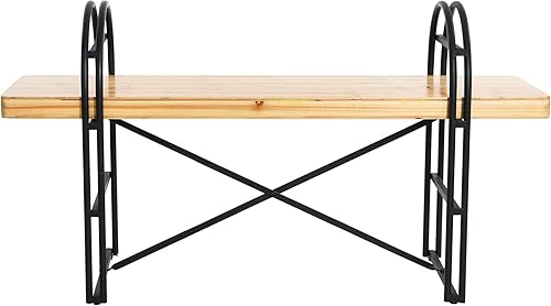 Miniatura 7 de Main + Mesa Eitri Banco de madera y metal, abeto nórdico