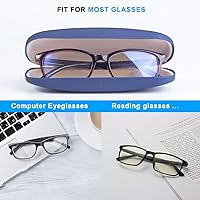 Vista 2 de RayLove Estuches unisex rígidos para gafas, funda protectora para gafas..