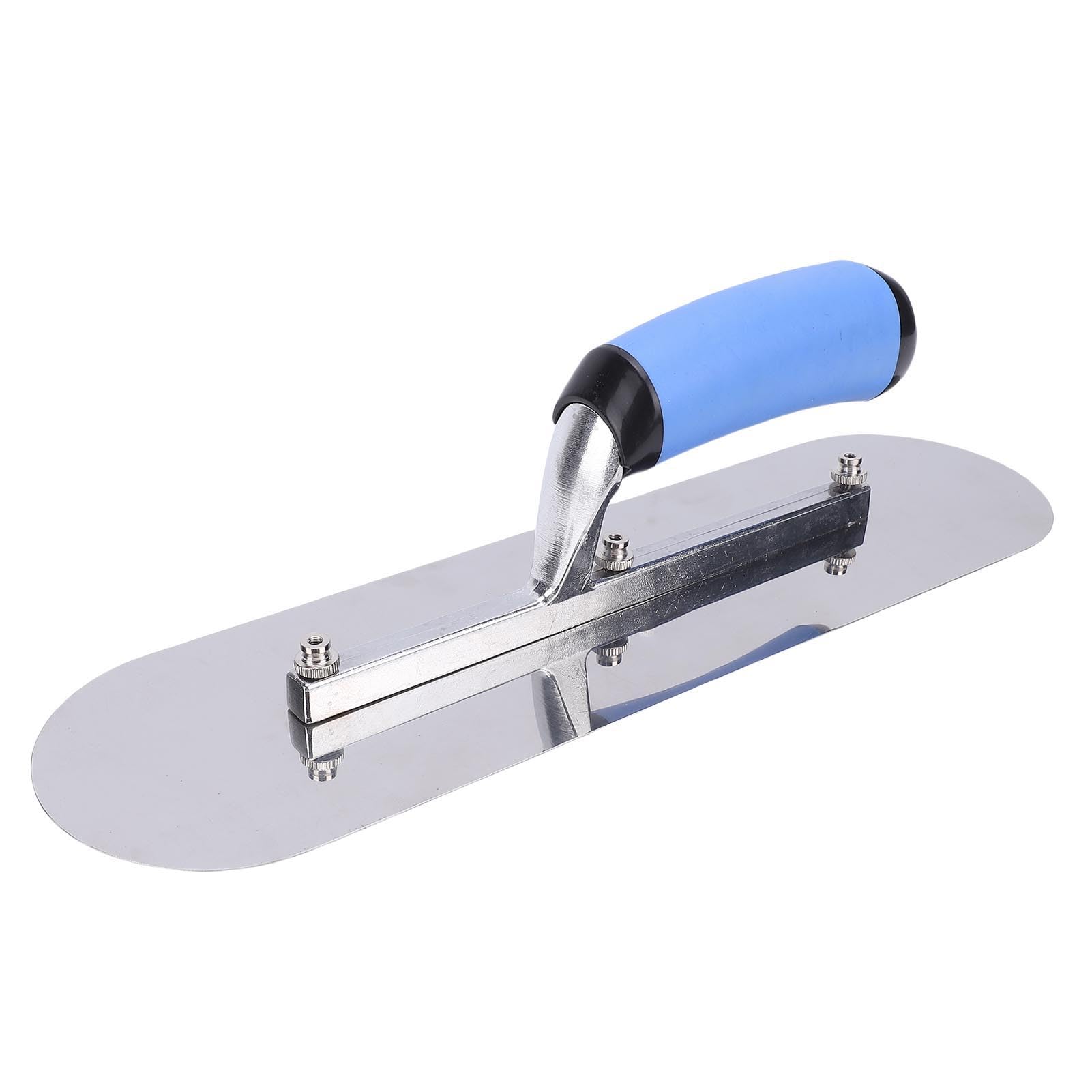Topiky Juego de Paletas para Azulejos de Acero Inoxidable, Paleta de Yeso Intercambiable de 9 Piezas, para Aplicación de Adhesivo para Azulejos, Trabajos de Mortero de Pared, Construcción de Pisos y