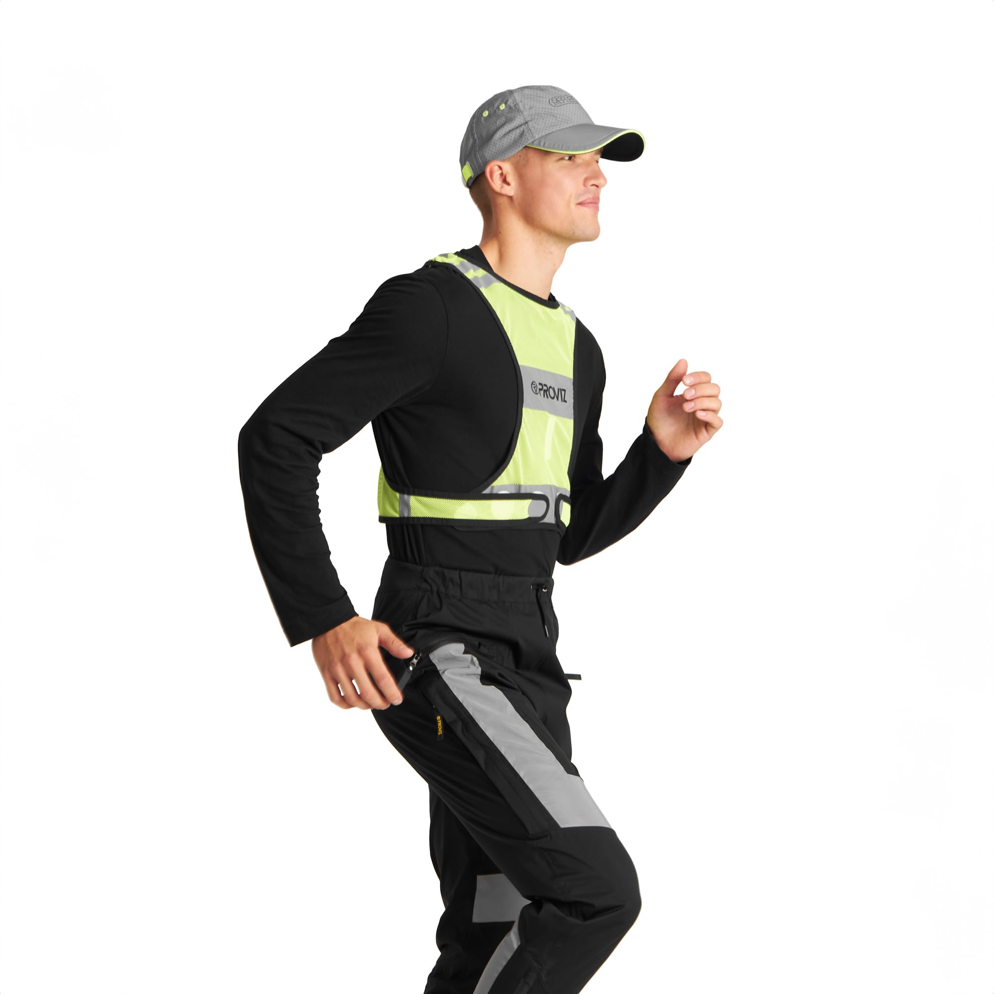 Gilet de course - Proviz - Classic Hi Viz - Jaune - Running - Mixte