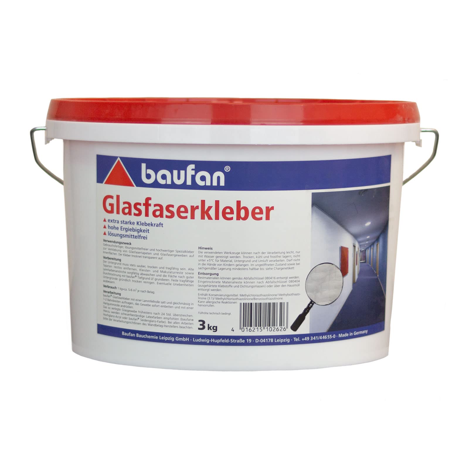 Baufan klej do włókna szklanego 3 kg
