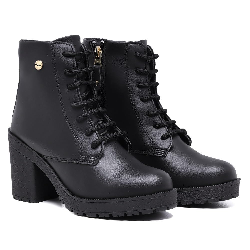 Bota Cano Curto Feminina Salto Alto Confortável e Elegante em promoção! Veja a oferta e mais achadinhos de Botas 2 Hoje é o melhor dia para comprar Bota Cano Curto Feminina Salto Alto Confortável e Elegante com aquele preço maroto! Promoção! Aproveite a oferta! 2