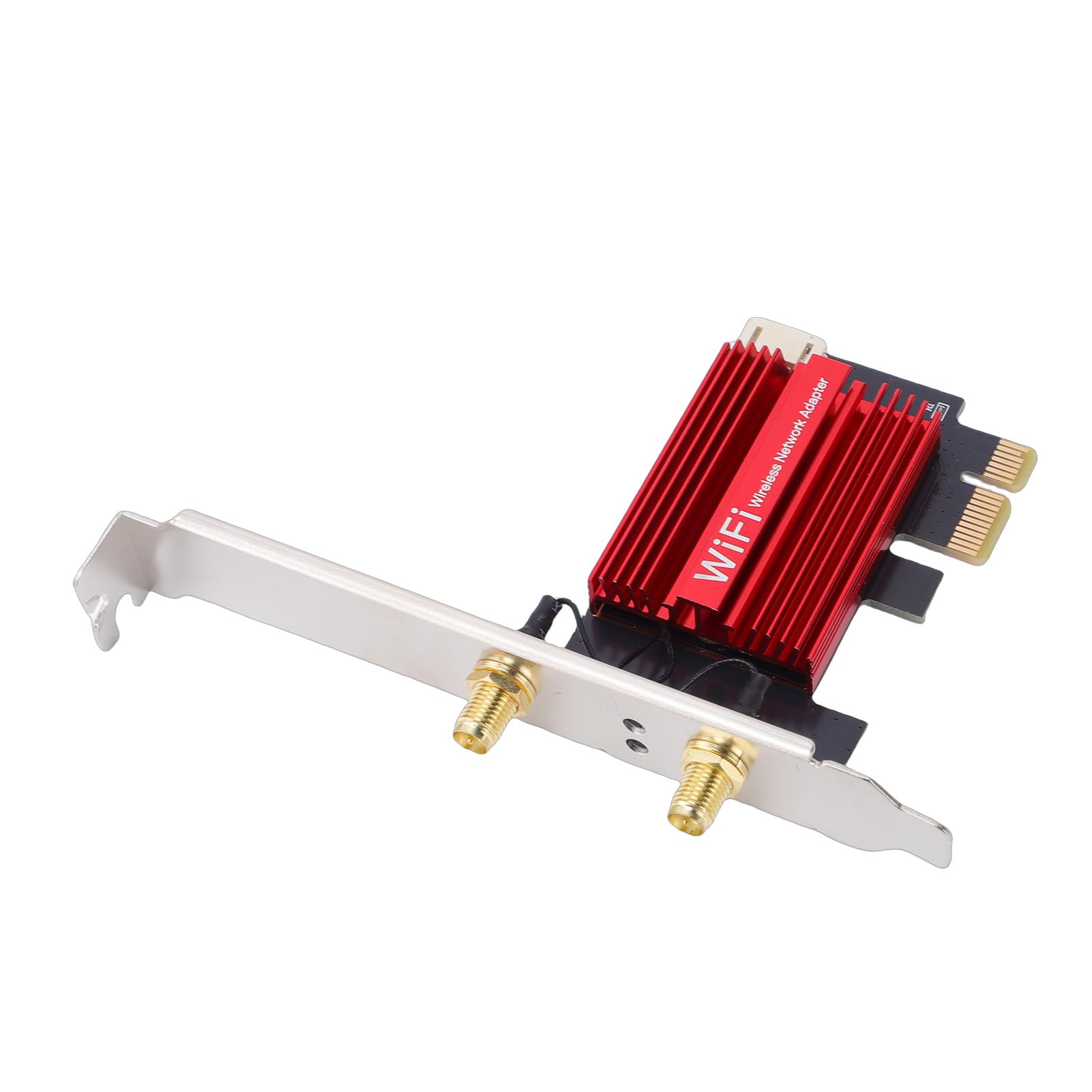 Ejoyous Adattatore di Rete Wireless WiFi 7 PCIe Scheda WiFi con Bluetooth 5.4 PCB in Lega di Alluminio 6GHz 5GHz 2.4GHz Tri Band 6448Mbps per PC Desktop Gaming Streaming 10 11