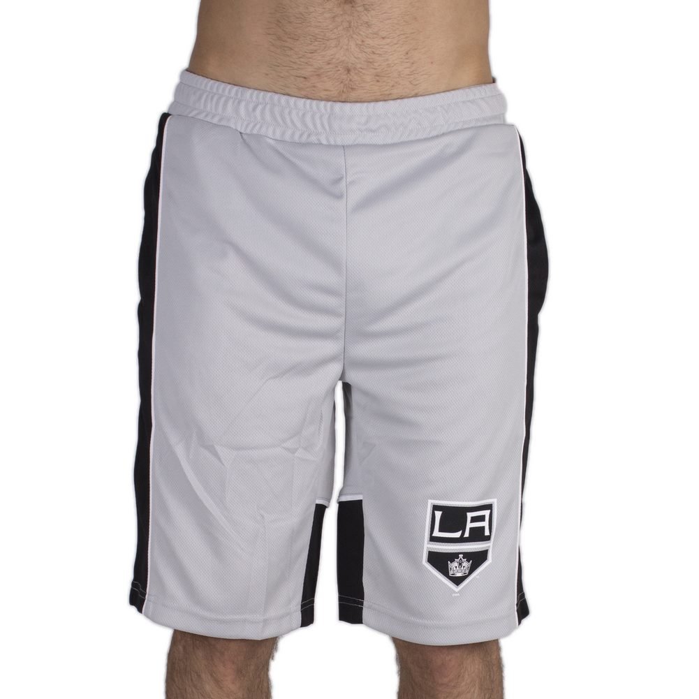 Majestic Shorts – NHL Los Angeles Kings Fridar Poly Mesh Grey/Black