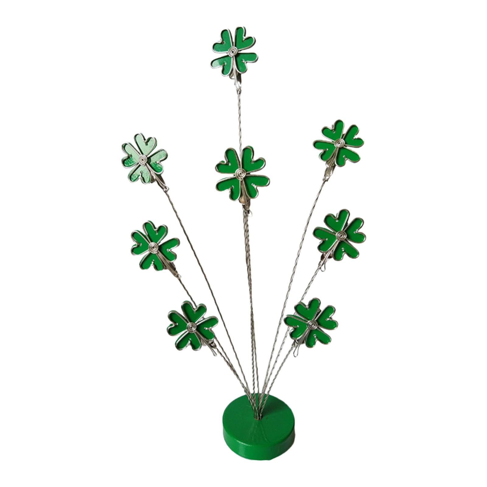 Elnwnnkc Multifunctional Photo Tree Holder Leaves Shape Metal Note Memos Clip Holder Picture Display Stand for Card Photo Display Multipurpose Memos Clip