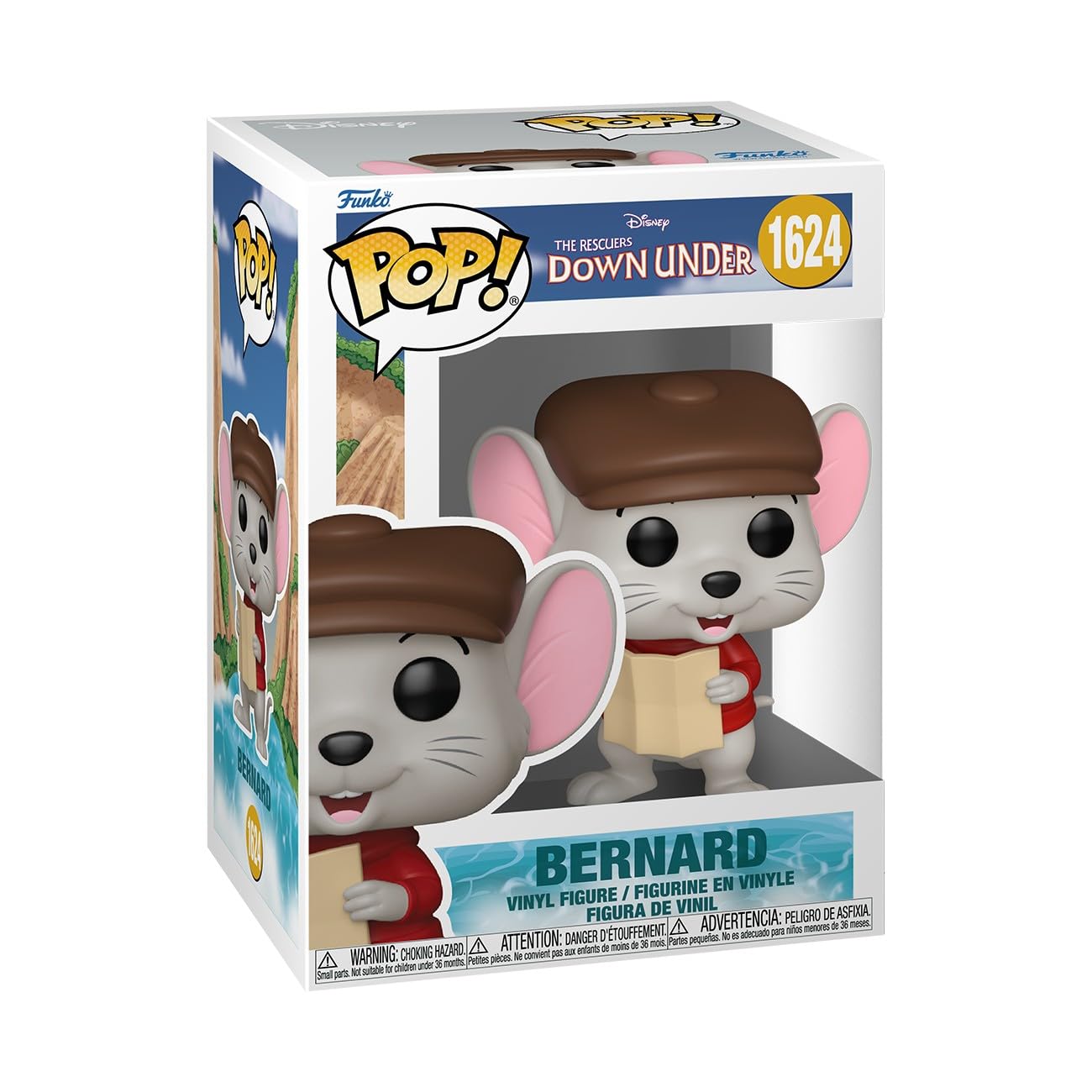 Funko Pop! Disney: Rescuers Down Under 35th - Bernard - the Rescuers - Collectable Vinyl Figure - Gift Idea - Official Merchandise - Toys for Kids & Adults - Movies Fans - Model Figure for Collectors
