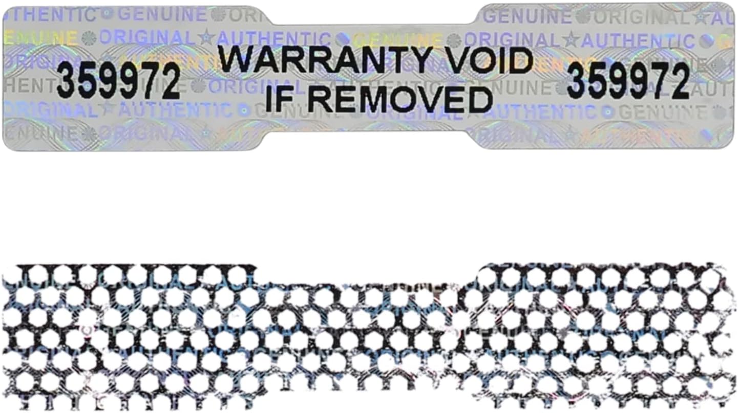 Buy 580 pcs Hologram Tamper Proof Stickers, Void High Security Sticker