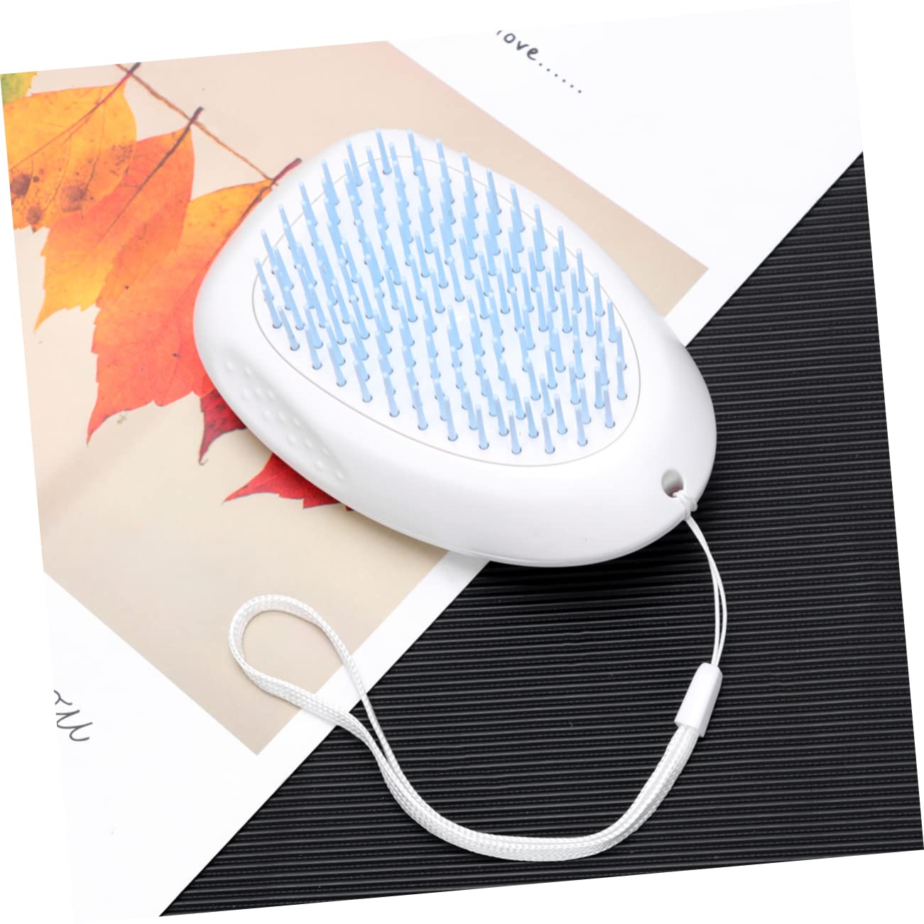 BESPORTBLE 3piezas Peine Deshedding Para Cepillo De Limpieza Para y Gatos Herramienta De Aseo Portátil y Reutilizable Con Diseño Antideslizante Azul