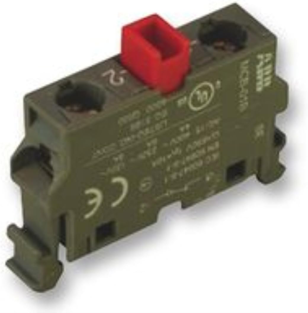 CONTROL - MCB-01B - CONTACT BLOCK, DPST-NC, QUICK CONNECT