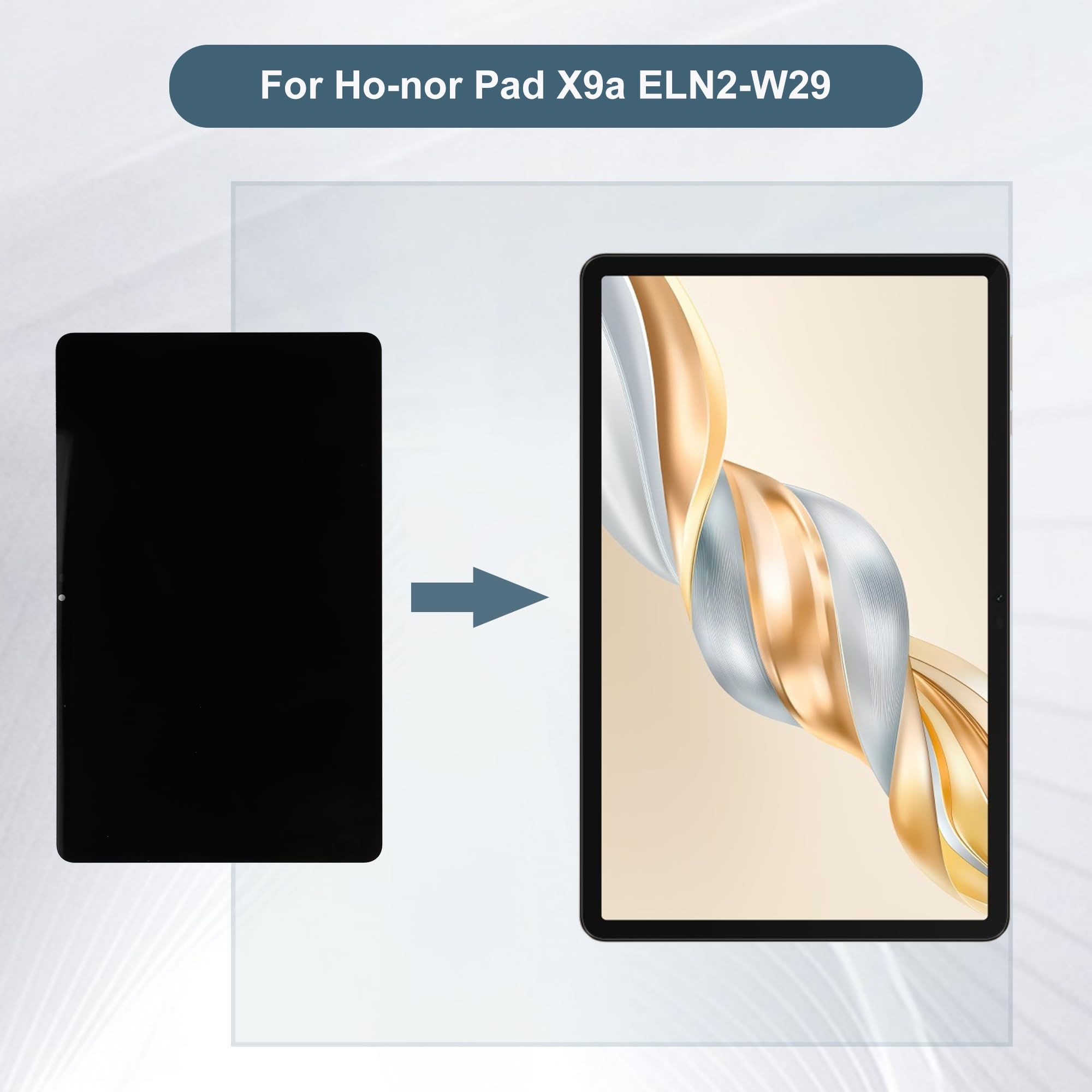 Nowy zamiennik wyświetlacza kompatybilny z Honor Pad X9a ELN2-W29 11,5" LCD Display Touch Screen Assembly with Tools