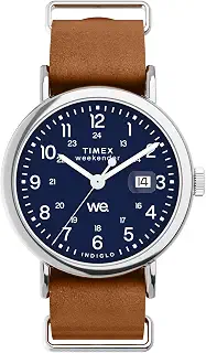 [TIMEX] ユニセックス 腕時計 タイメックス ウィークエンダー TW2W86800 クォーツ 5気圧防水 ミネラルガラス ネイビー文字盤 真鍮 [並行輸入品]
