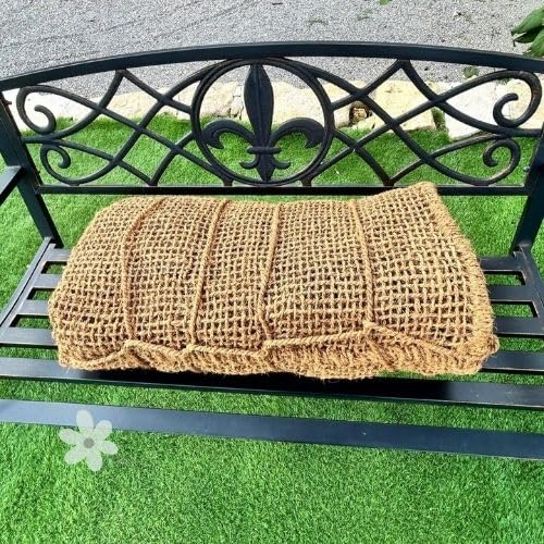 Toldo sombreo Fibra de Coco/Vela/Tela de sombro/Malla de sombreo/Jardin/Patio/terrasa /100% Naturales y ecológicas/ 60% de Sombra (Rectangular 4x3m SIN Anclajes)