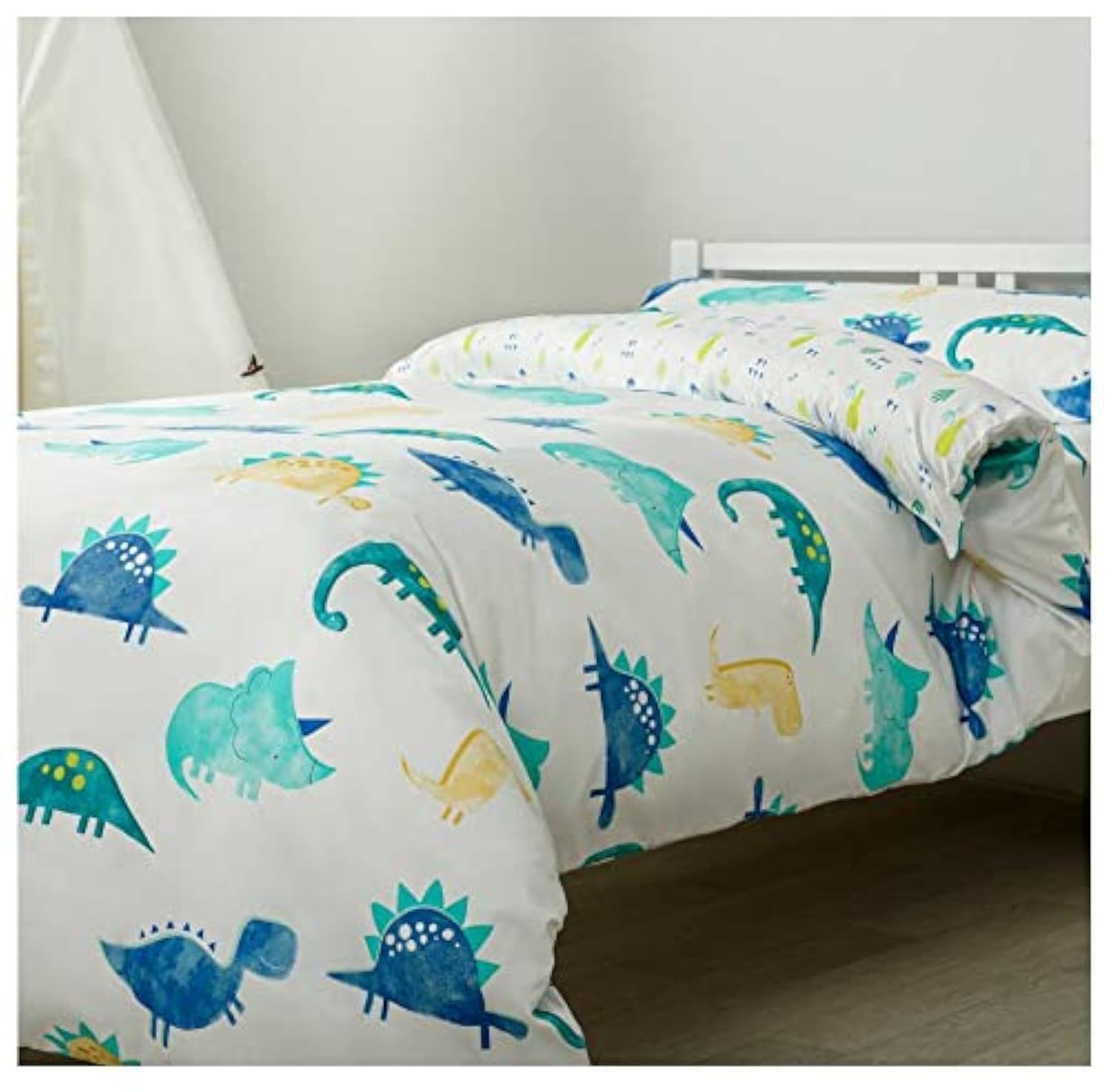 Funda Nordica Reversible Infantil Rex Cama de 90 Cierre con Botones. HIPOALERGENICA