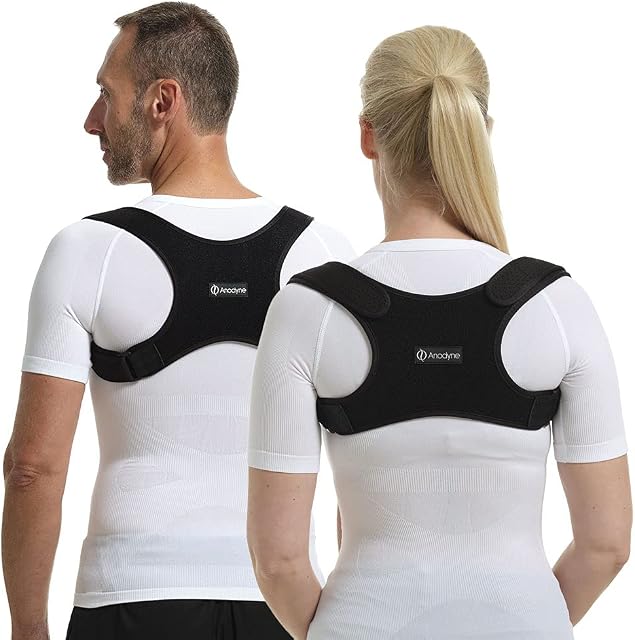 ActivePosture® - Posture Corrector for Men and Women | Back, Shoulder and Neck Support Brace with Adjustable Shoulder Strap Straightener | Upper and Lower Back Straightener for Pain Relief