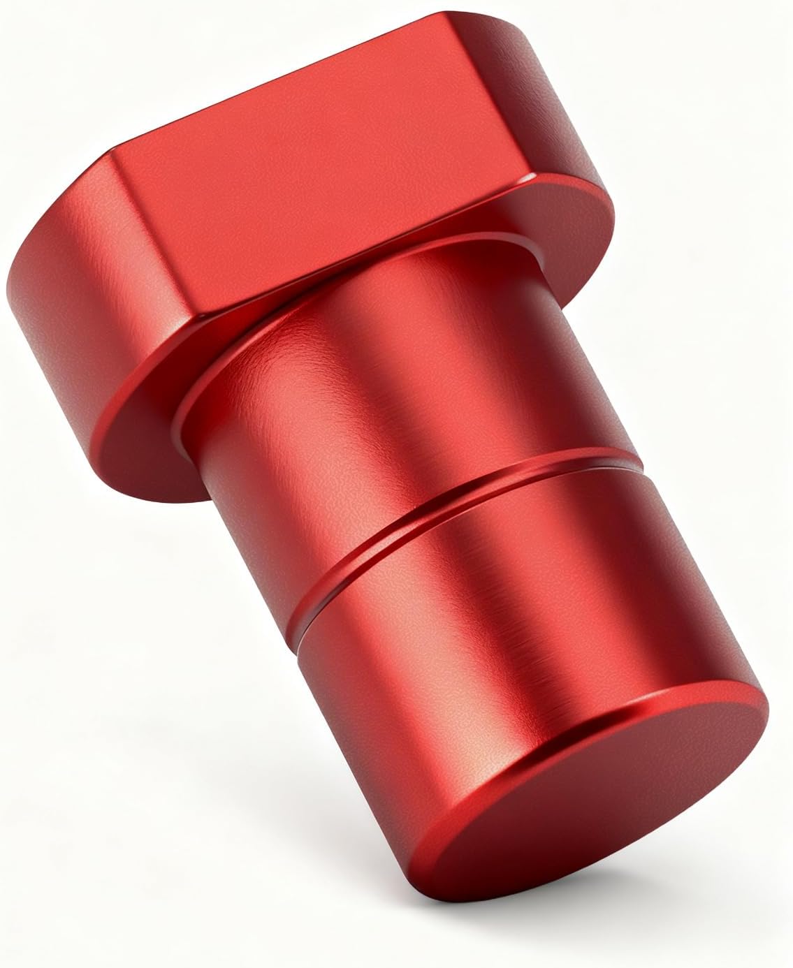 10PCS Aluminum Red Bench Dogs Clamps, Woodworking Bench Stop With Non-Slip Pad for 3/4"(19mm) Dog Hole