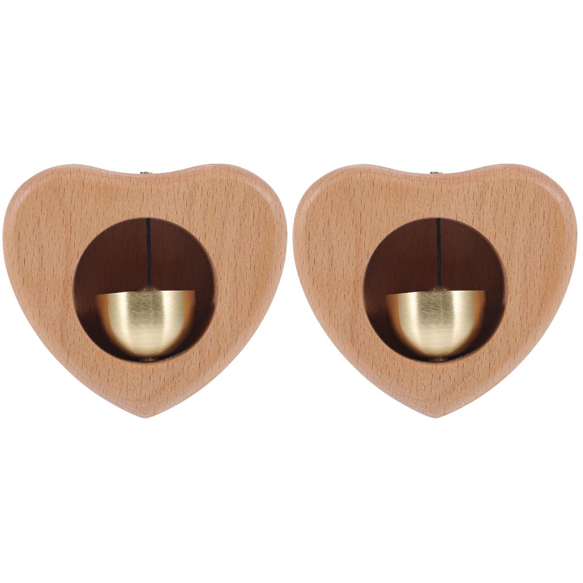 Carillon pour sonnette en cœur NUOBESTY : embellissez l'entrée de votre boutique ou maison