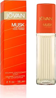 Jovan Musk for Women-2-Ounce Cologne Concentrate Spray, (Package May Vary)