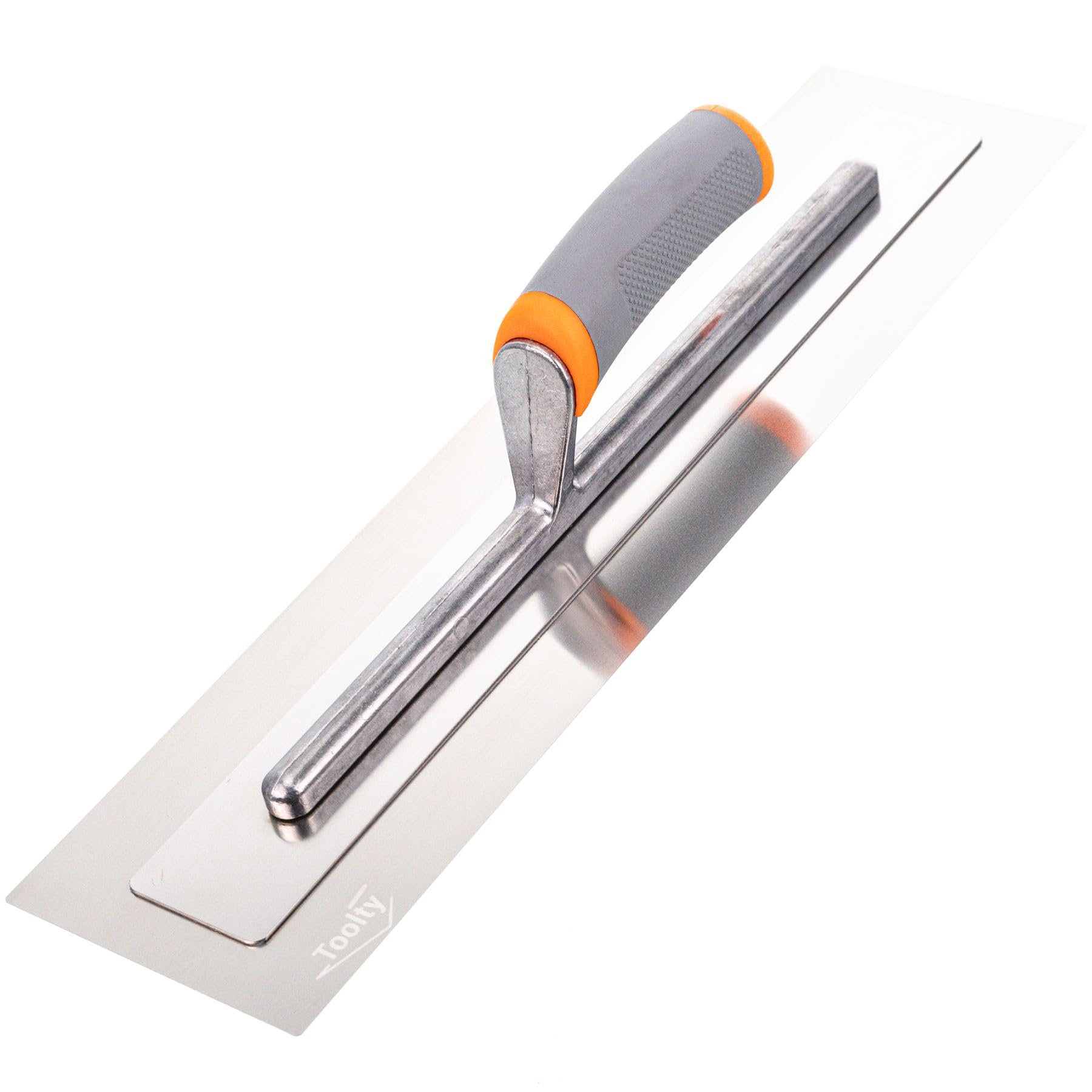Toolty Light Finishing Trowel 460Mm Soft Grip 18 In Flexible Blade Plastering